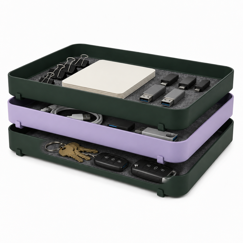 LayerSet Stackable Accessory Trays