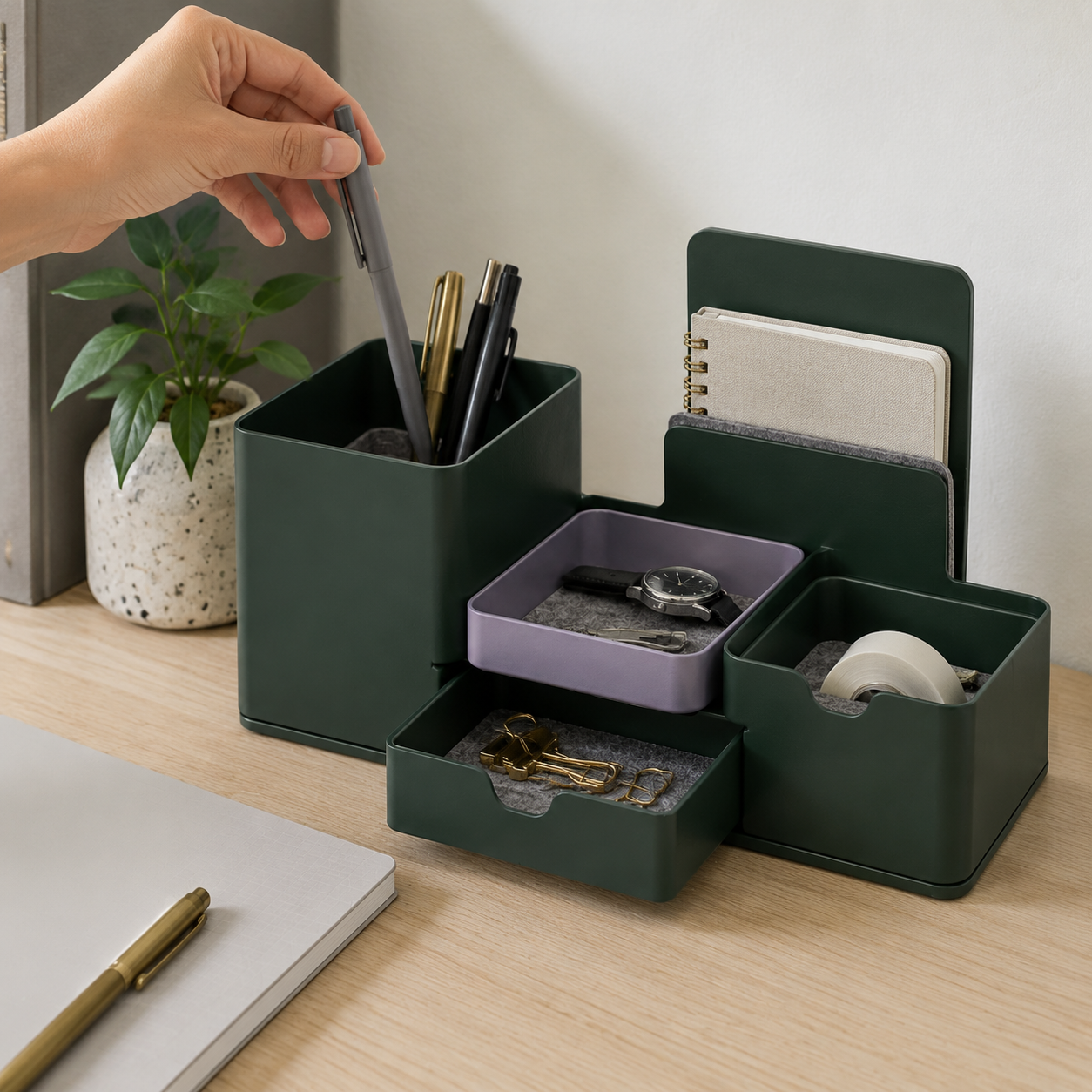 FormGrid Modular Desk Organizer