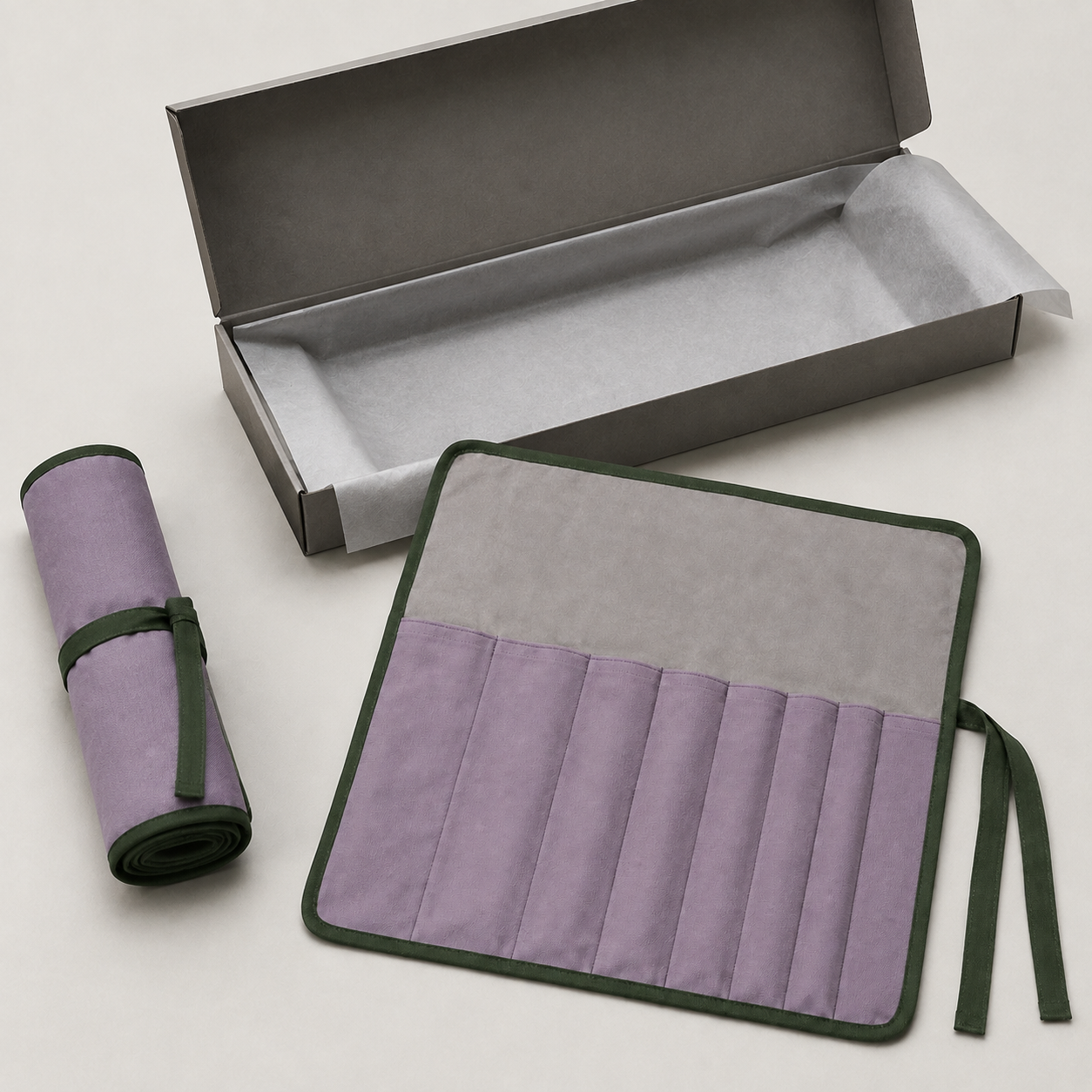 RollCraft Eight-Pocket Tool Wrap